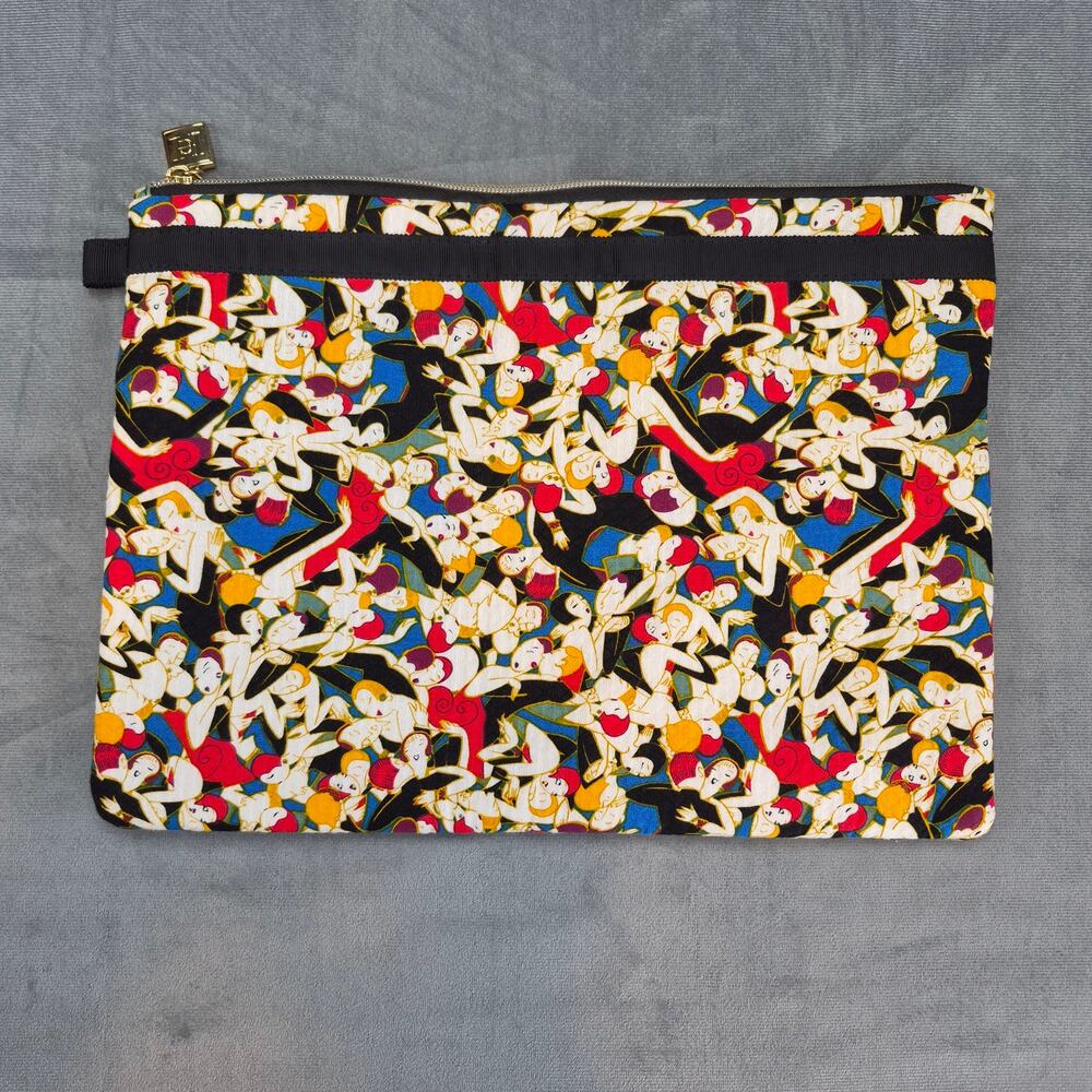 Neiman Marcus Carolina Herrera Target New York Zipper Travel Pouch Cosmetic Bag